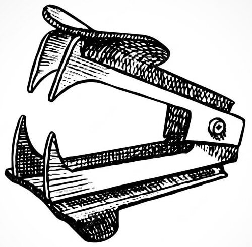 Ilustración de quitagrapas clásico